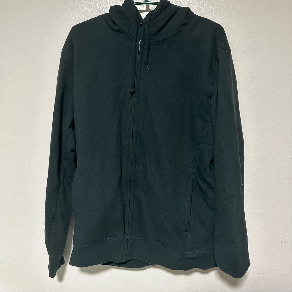 Uniqlo Forest Green/Brown XL Winter Hoodie Sweater Used
